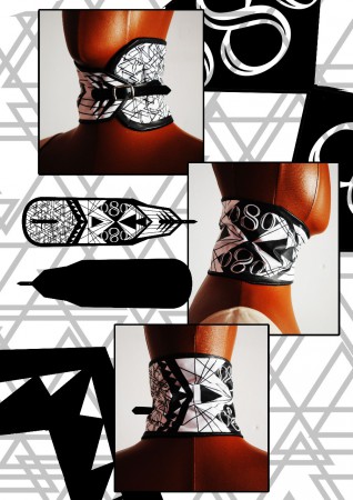 Concurso merchandising prenda para vestir el cuello 080.